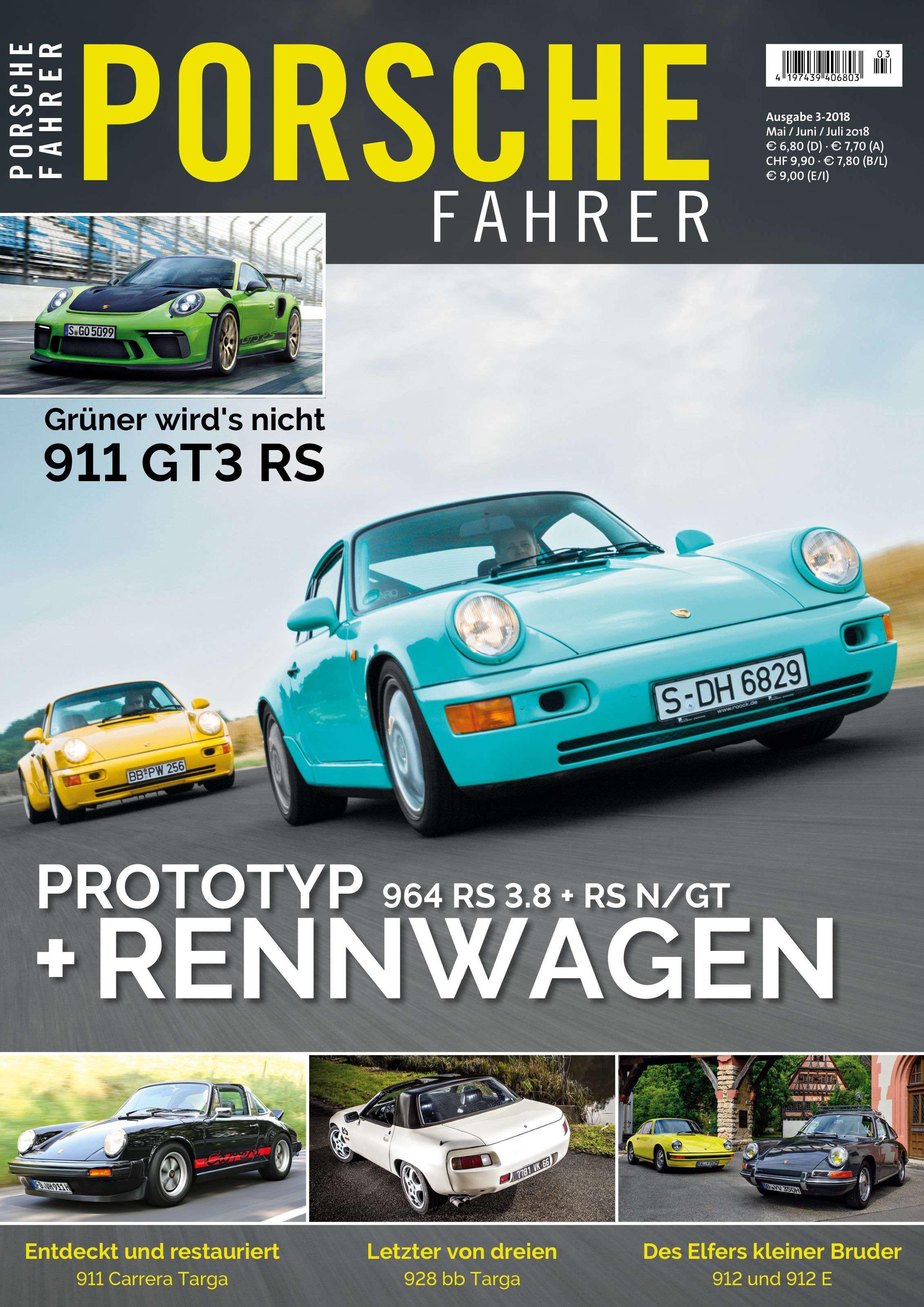 Журнал Porsche Fahrer №5-7 2018